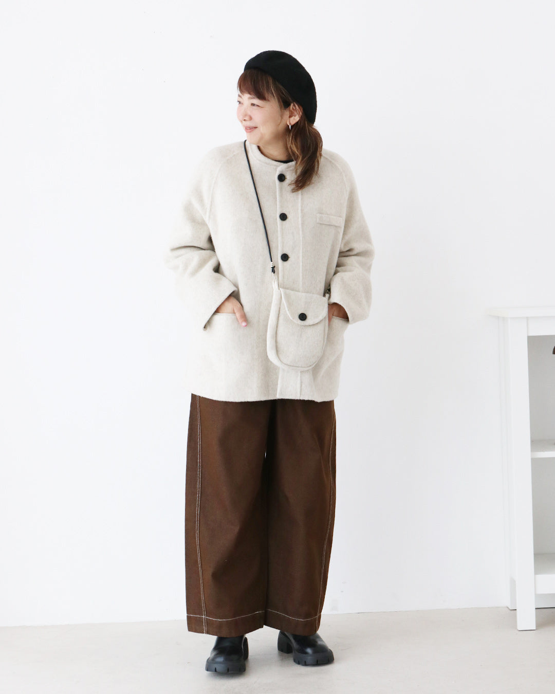 抜け感のあるゆるっとコーデ