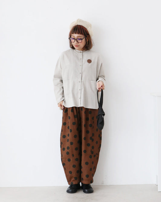 ほっこり遊び心あるリラックスコーデ