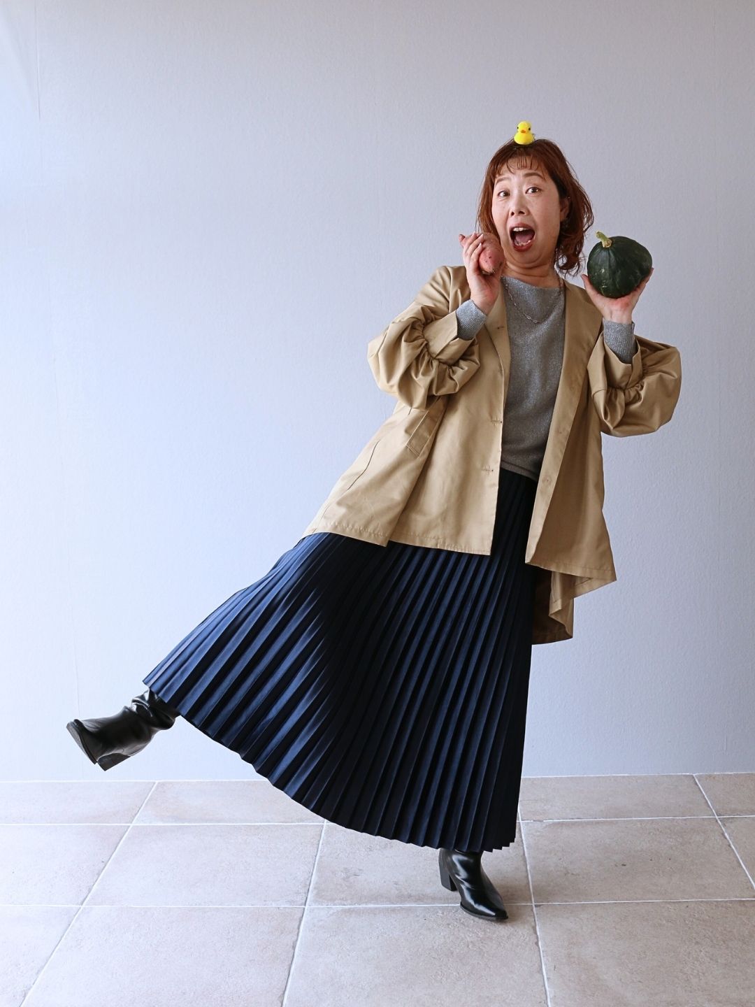 こっくりベージュで秋をひとりじめ♡大人ポジカジュアル