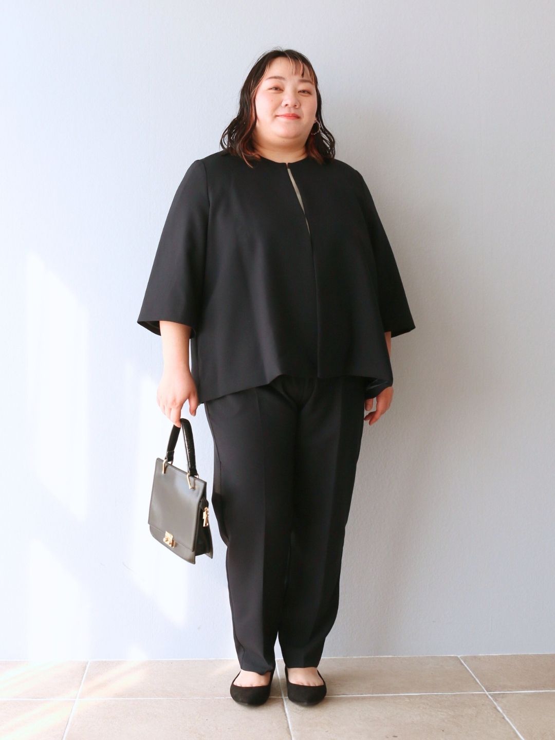 清楚に、凛と。ポジぽちゃのフォーマルスタイル
