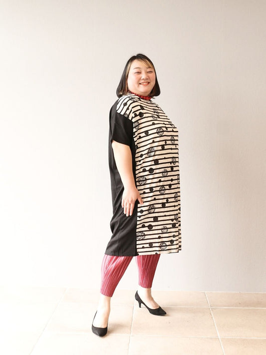 大人可愛いが弾ける!モードなピンクのレイヤードスタイル