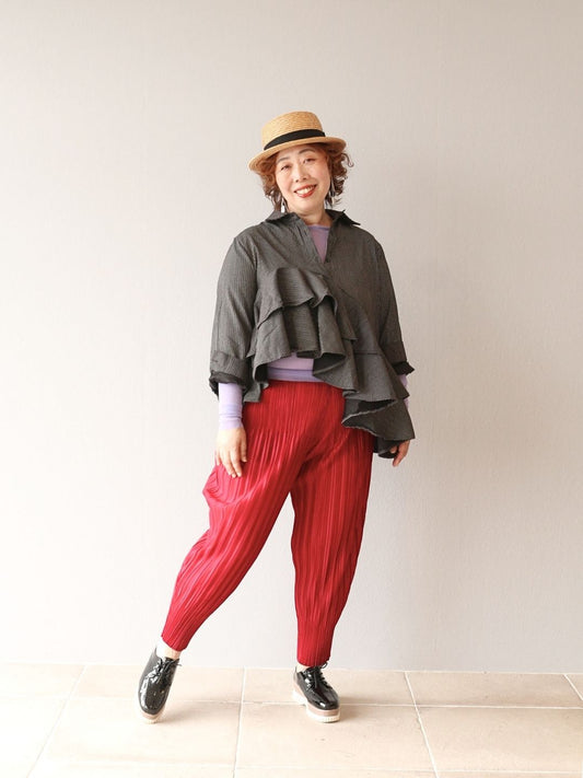 赤と黒のシンフォニー♪ 大人可愛いドラマチック・スタイル