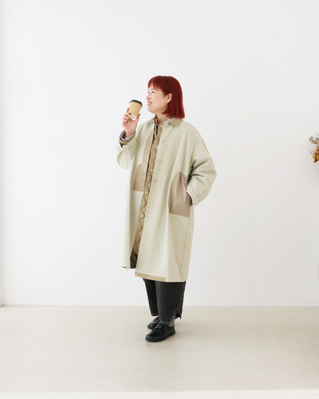 バイカラーで遊ぶ、大人のリラックス・ミリタリー