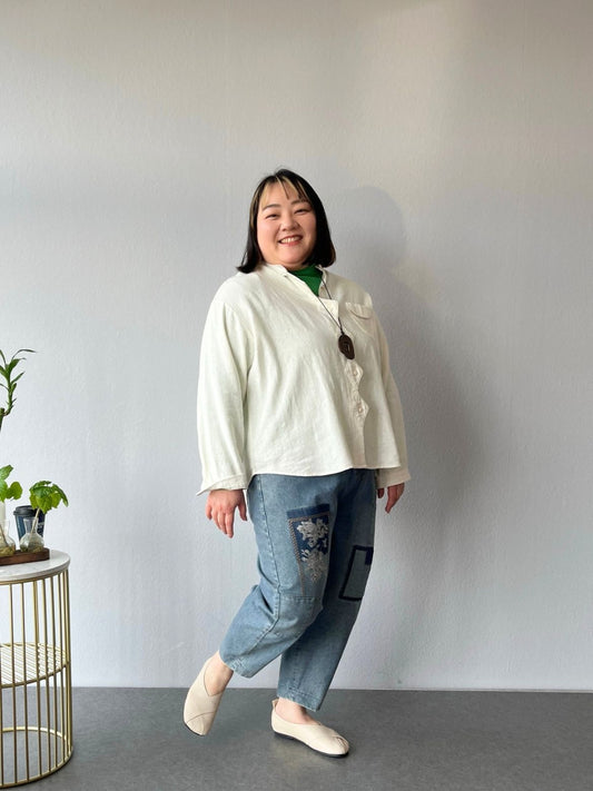 遊び心たっぷり♪ 大人のナチュラルコーデ