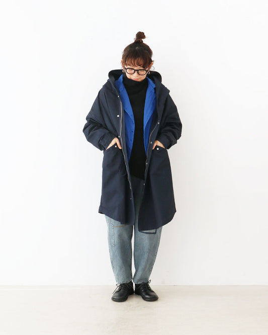 冬ならではの重ね着を楽しむコーデ