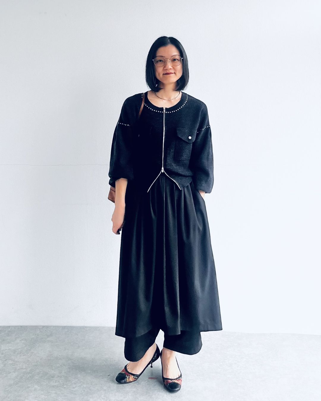 さりげなく華やぐ。大人のブラックスタイル