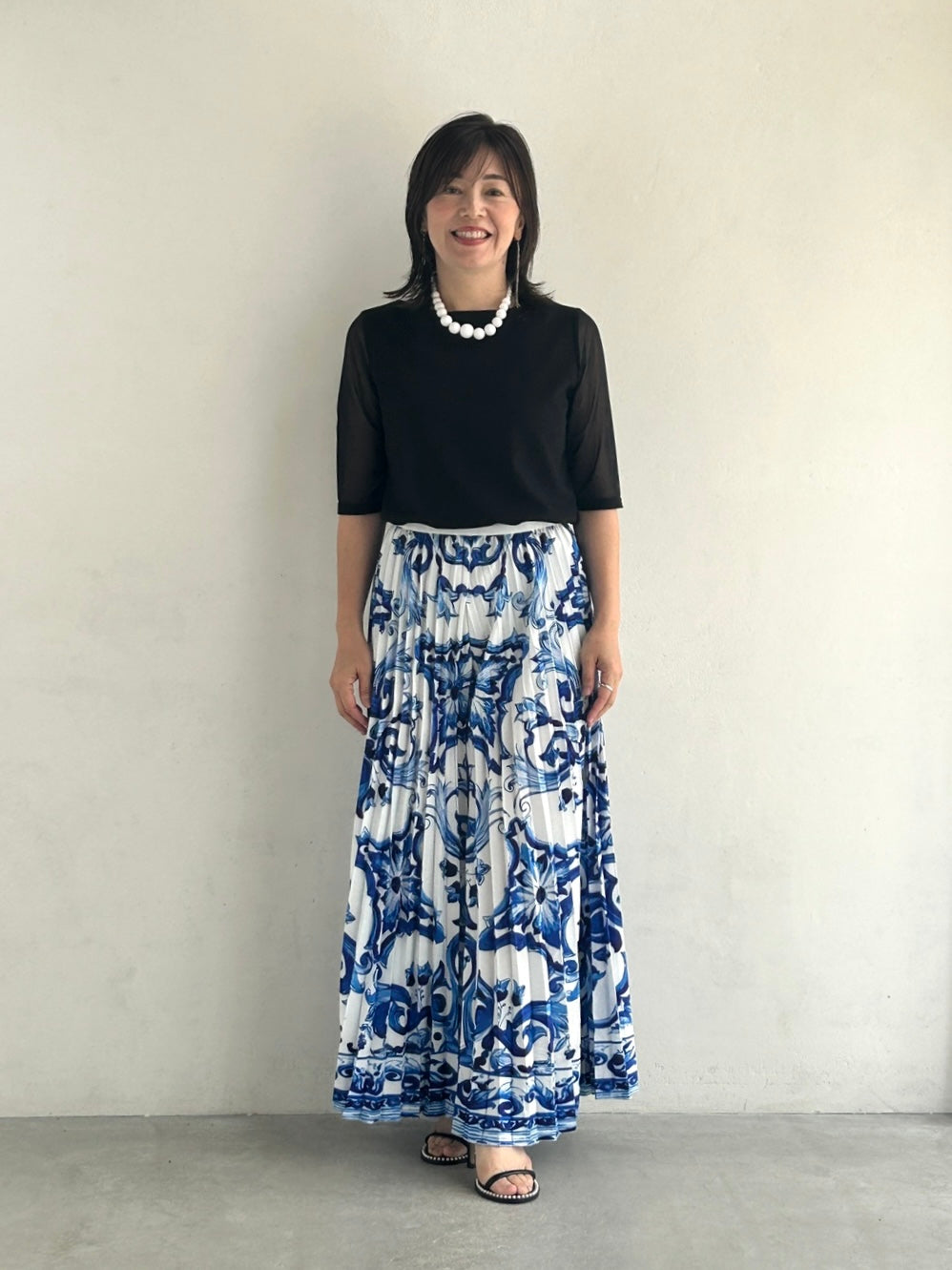 涼風モダンカジュアルコーデ