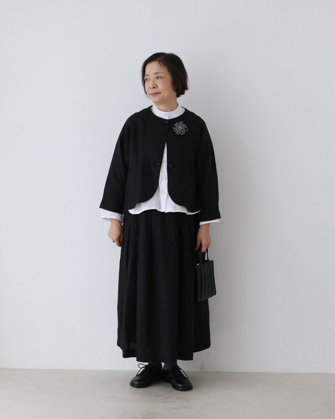 凛とした美しさ。自分らしく着こなすナチュラルフオーマル。