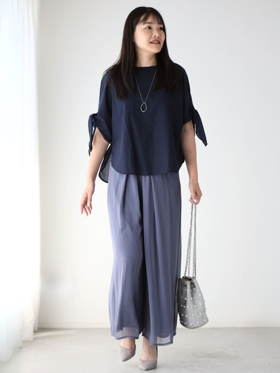 女性らしさを引き出し、体型もカバーも叶う優秀コーデ