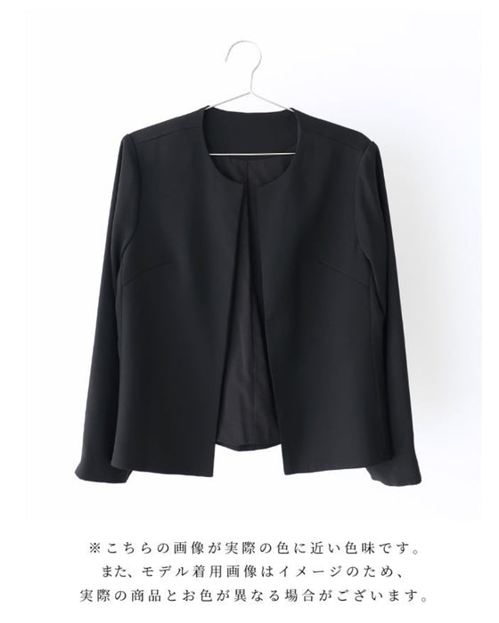 必ず持っていたい。シンプル極みジャケットマットフォーマル