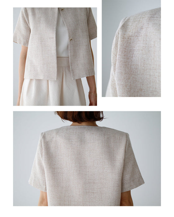 Perfect for midsummer! A neat cardigan