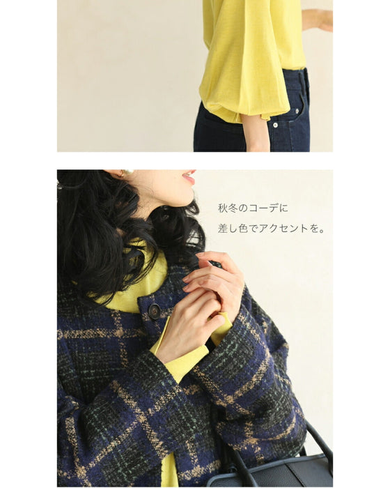 薄くてあったかい HEAT ぽわんニット