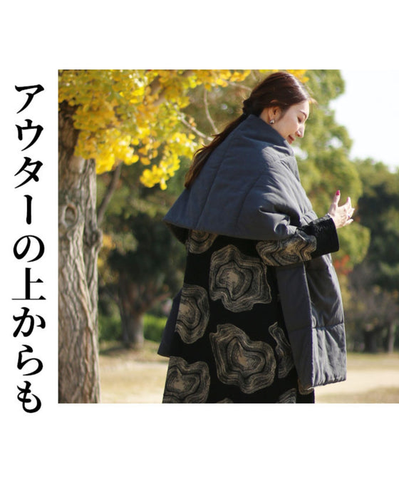 包み込む暖ストール