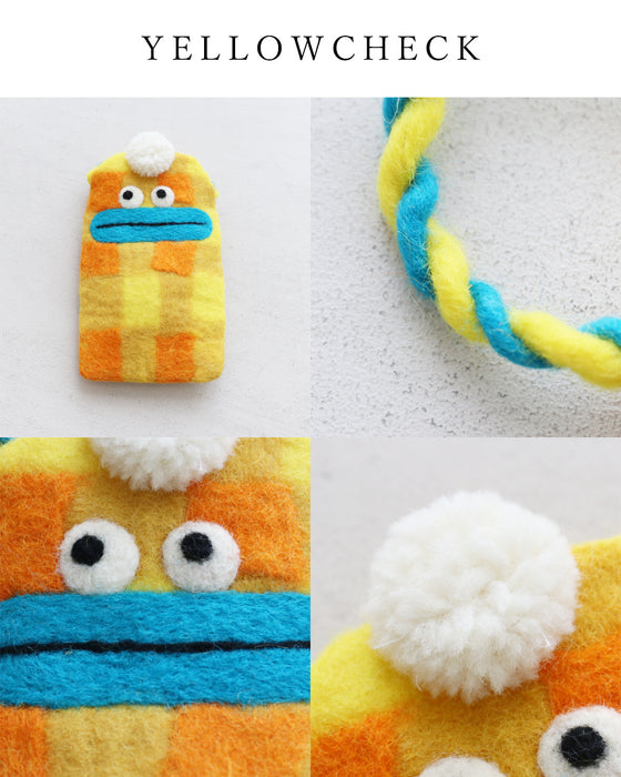 心まで温まる遊び心ポシェット