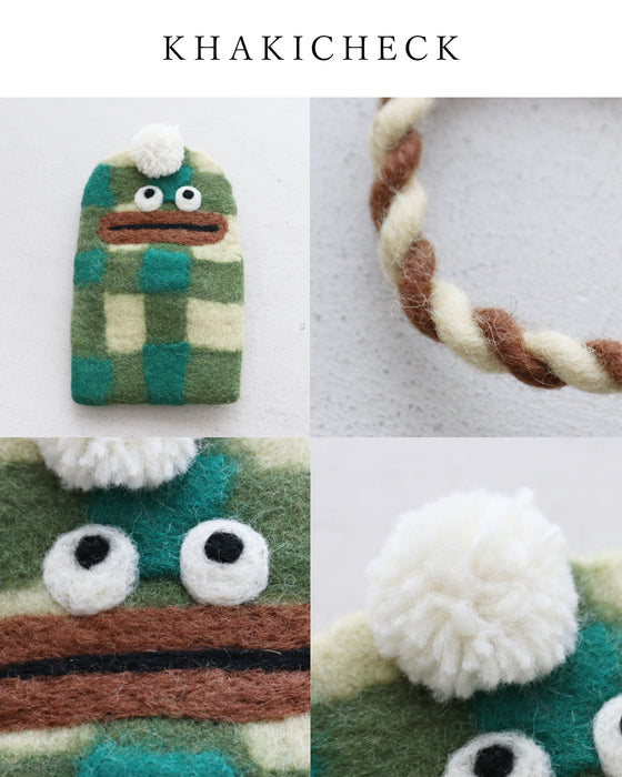 心まで温まる遊び心ポシェット