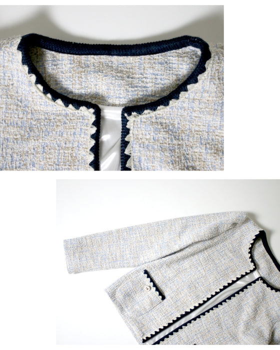A must-have for formal occasions! Tweed jacket