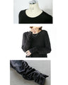 Versatile and versatile! Cuffed sleeve top