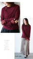 An OTONA original. The soft lace sleeves add a touch of adult sensuality.