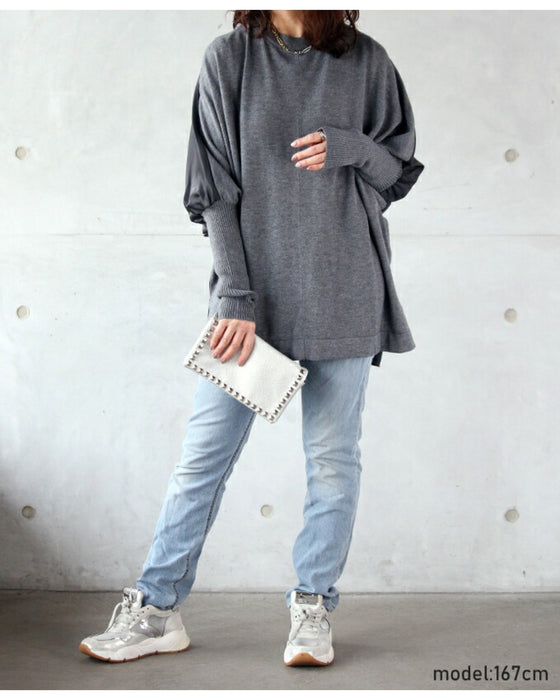 A stand-out top made from two fabrics