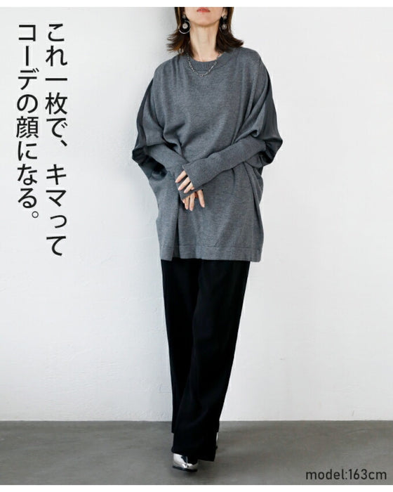 A stand-out top made from two fabrics