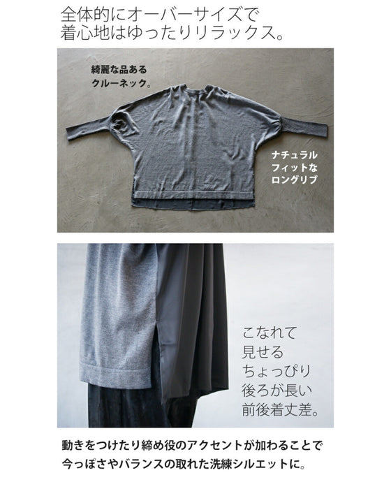 A stand-out top made from two fabrics