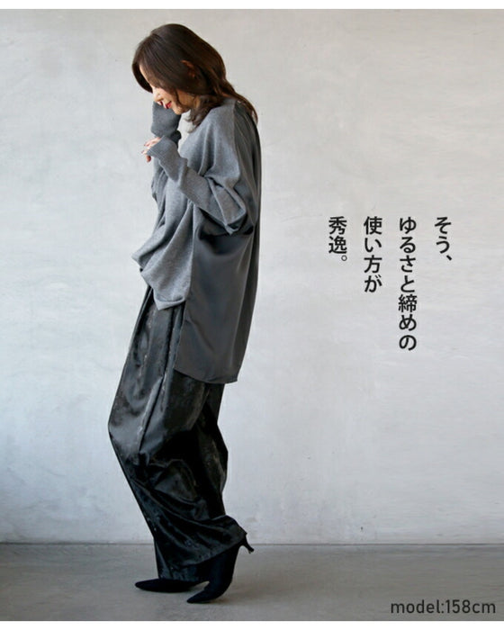 A stand-out top made from two fabrics