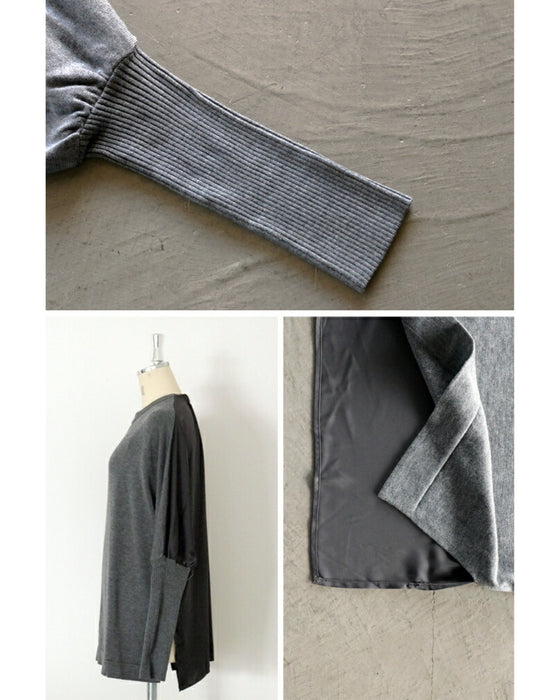 A stand-out top made from two fabrics