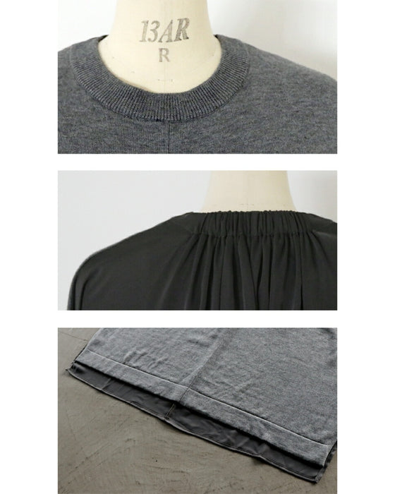 A stand-out top made from two fabrics