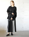 Loose-fitting monotone dot pants