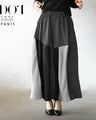 Loose-fitting monotone dot pants
