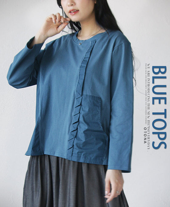 BLUE TOPS カットソー
