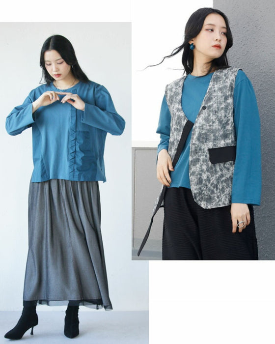 BLUE TOPS カットソー