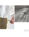 A distinctive crinkle sheer blouson