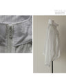 A distinctive crinkle sheer blouson