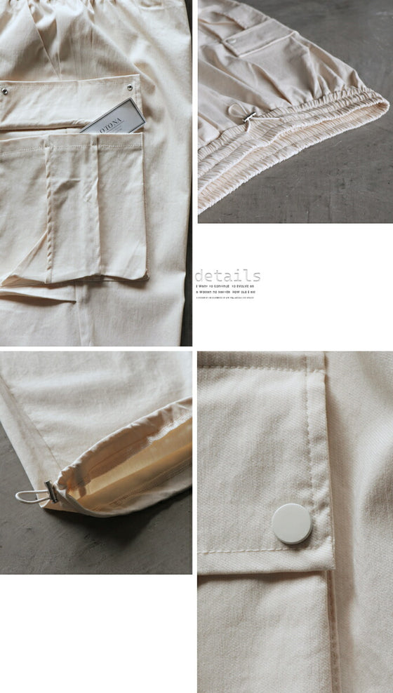 「シュッ」とあしなが ストレッチ カーゴパンツ