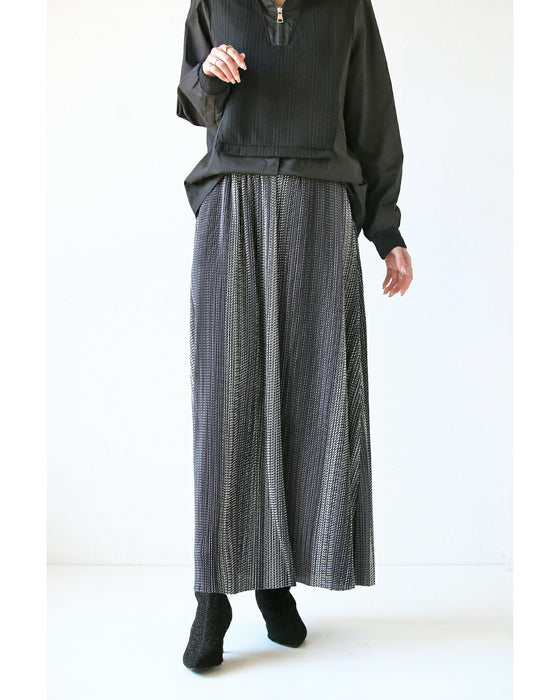 Cool look Adult pleated flare skirt