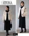 『楽きちん』オシャレなニットブルゾン