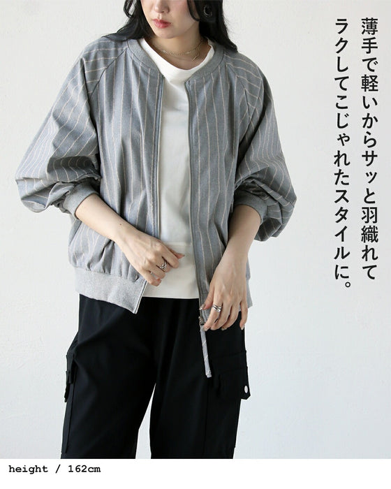 軽やかリネンでこなれる“ちょっと羽織りたい”ときの