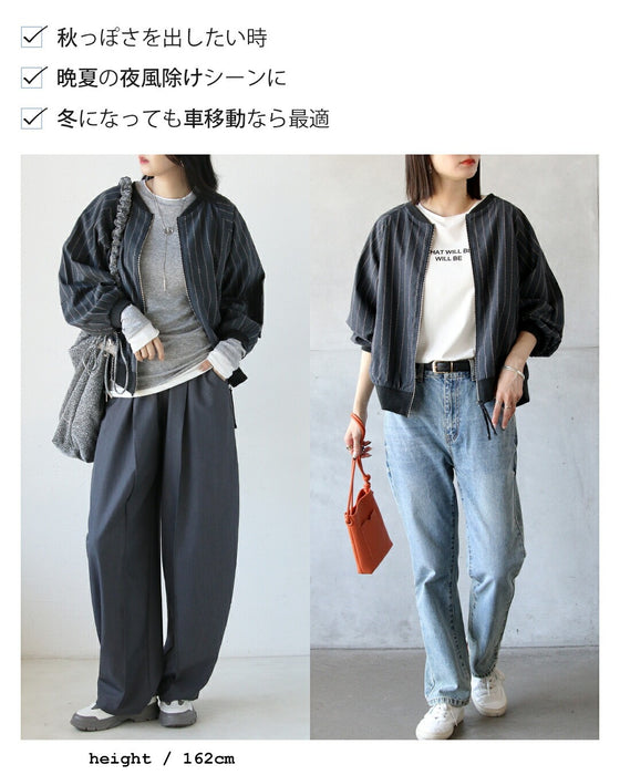 軽やかリネンでこなれる“ちょっと羽織りたい”ときの
