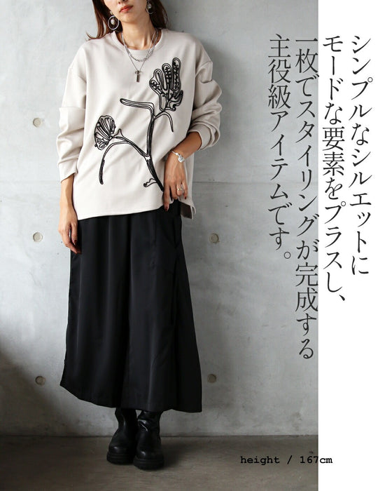 ゆるっと華やぐ、刺繍フラワー。大人のデザイントレーナー