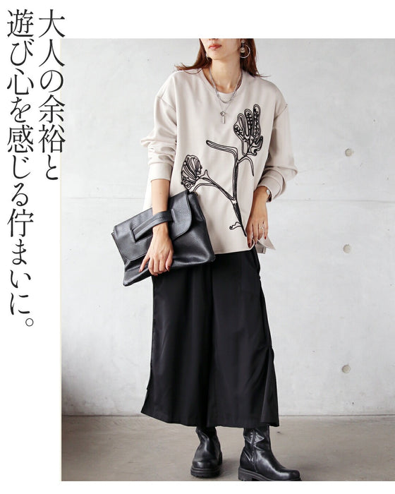 ゆるっと華やぐ、刺繍フラワー。大人のデザイントレーナー