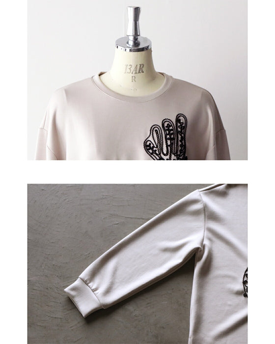 ゆるっと華やぐ、刺繍フラワー。大人のデザイントレーナー