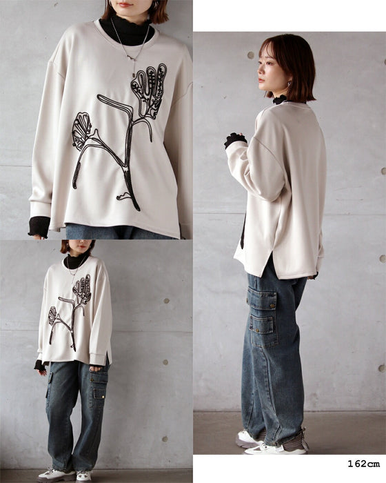 ゆるっと華やぐ、刺繍フラワー。大人のデザイントレーナー