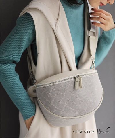 グレー×アイボリー