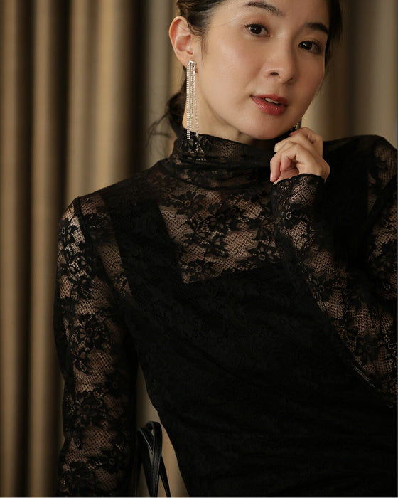 コーデに溶け込む CAWAIIオリジナル 伸びやかレースインナー