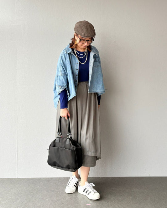 重ねて楽しむ。大人のこなれカジュアル