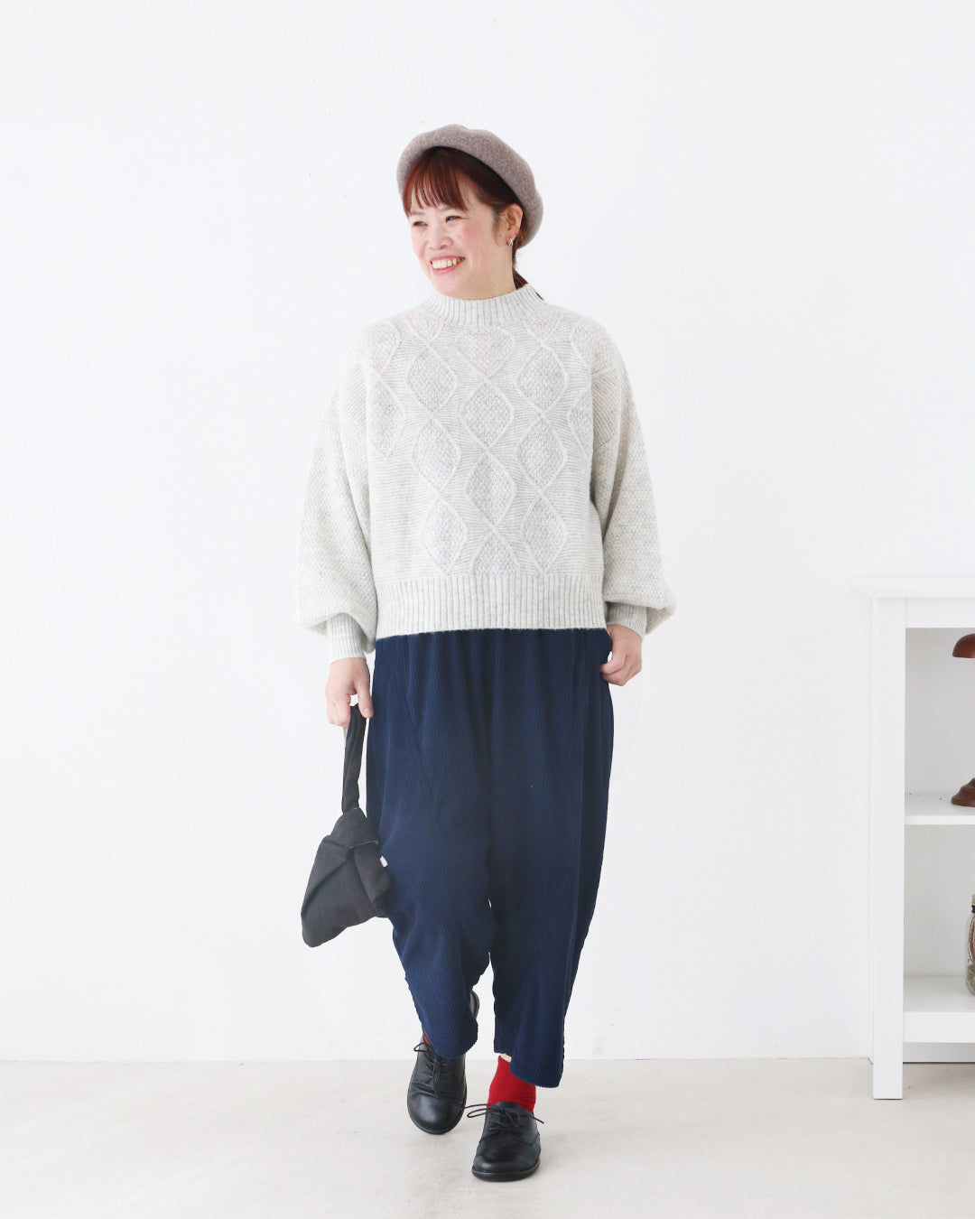 冬のほっこりあたたかコーデ