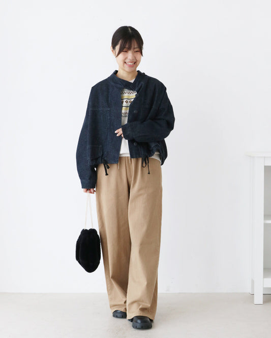旬のバランス！デニムジャケット×パンツで大人カジュアル