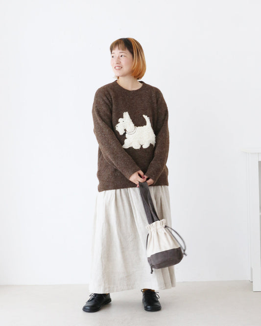 わんちゃんニットが主役♪