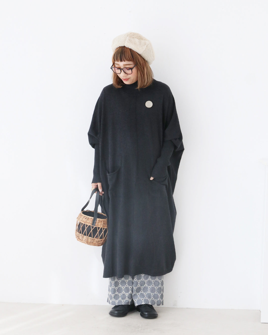 静かな存在感を楽しむ冬の装い